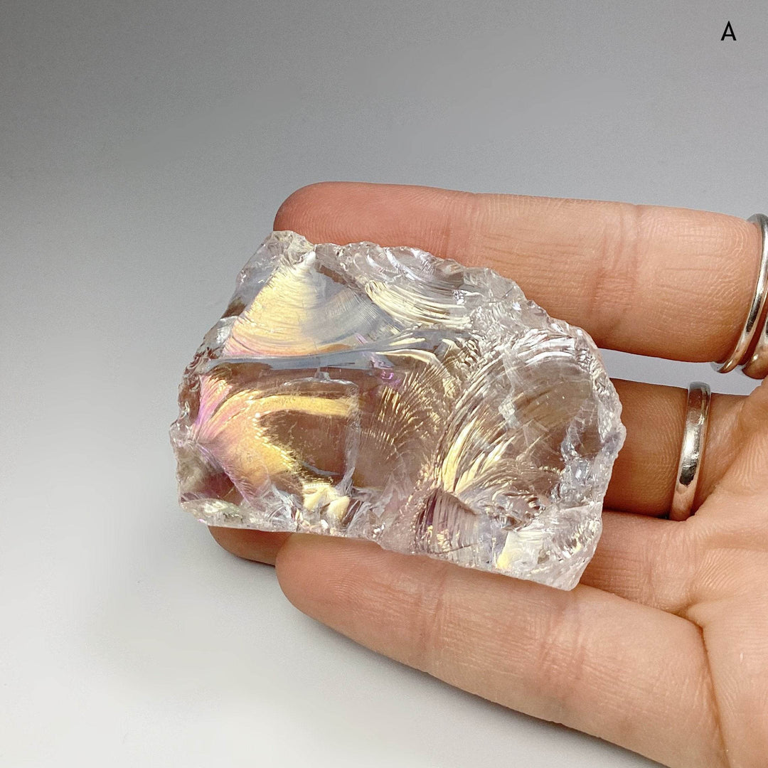 Opalescent Quartz Rough Chunk - Rocks and Gems Canada