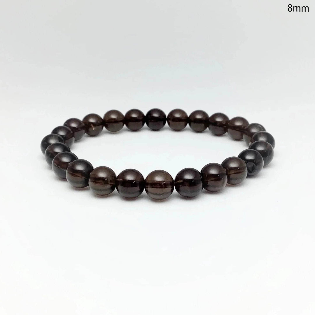 Smoky Quartz Beaded Bracelet - Rocks and Gems Canada