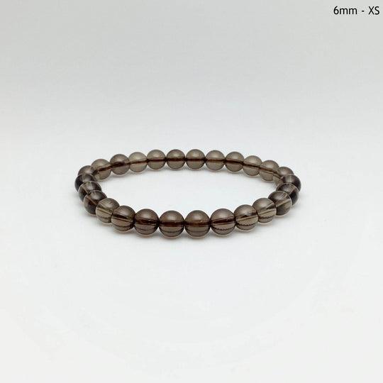 Smoky Quartz Beaded Bracelet - Rocks and Gems Canada