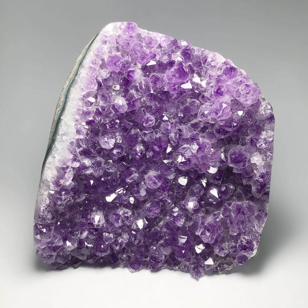 Amethyst Druze Cluster Stand Up - Rocks and Gems Canada