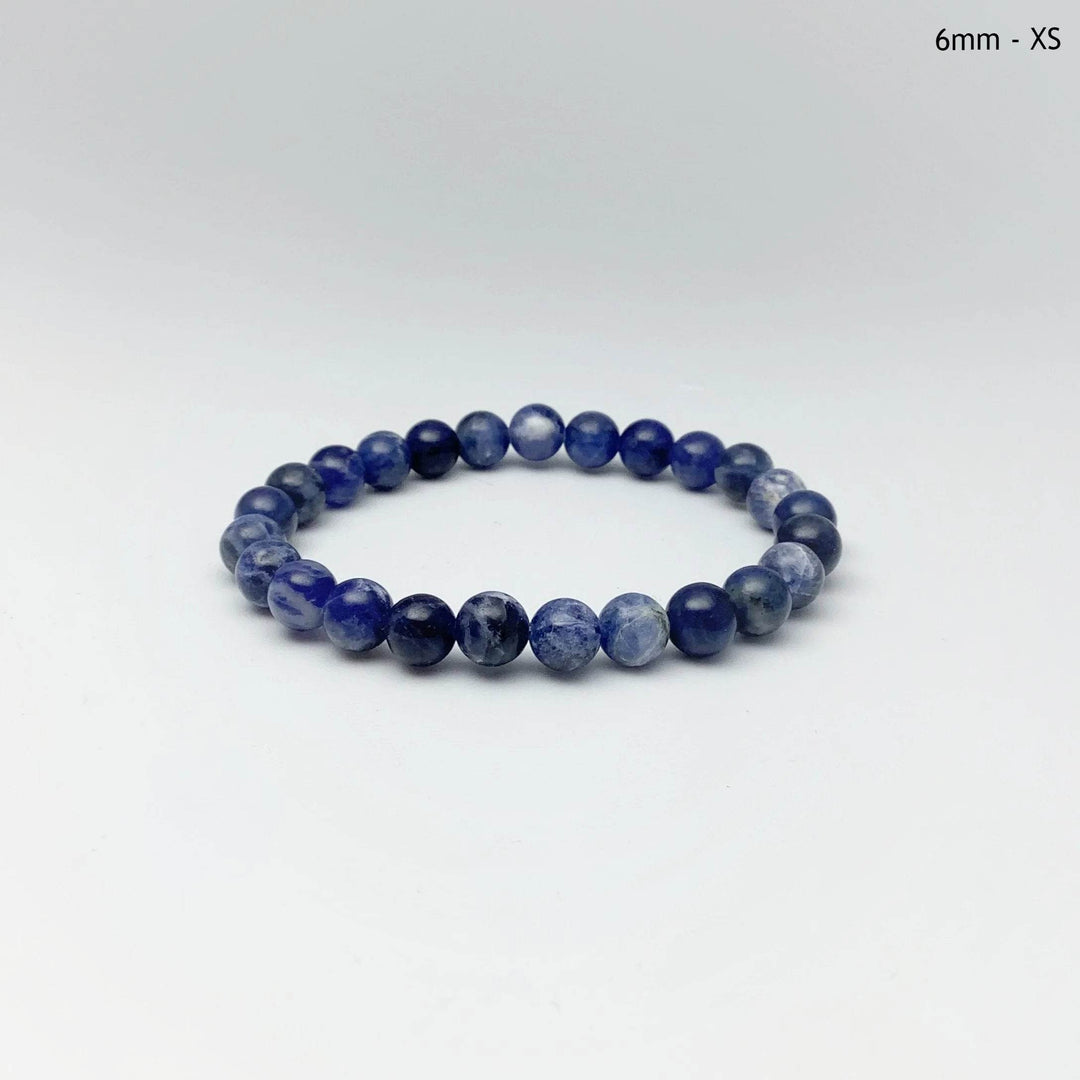 Sodalite Beaded Bracelet - Rocks and Gems Canada