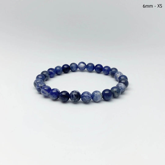 Sodalite Beaded Bracelet - Rocks and Gems Canada