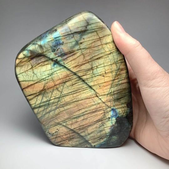 Labradorite Stand Up - Rocks and Gems Canada