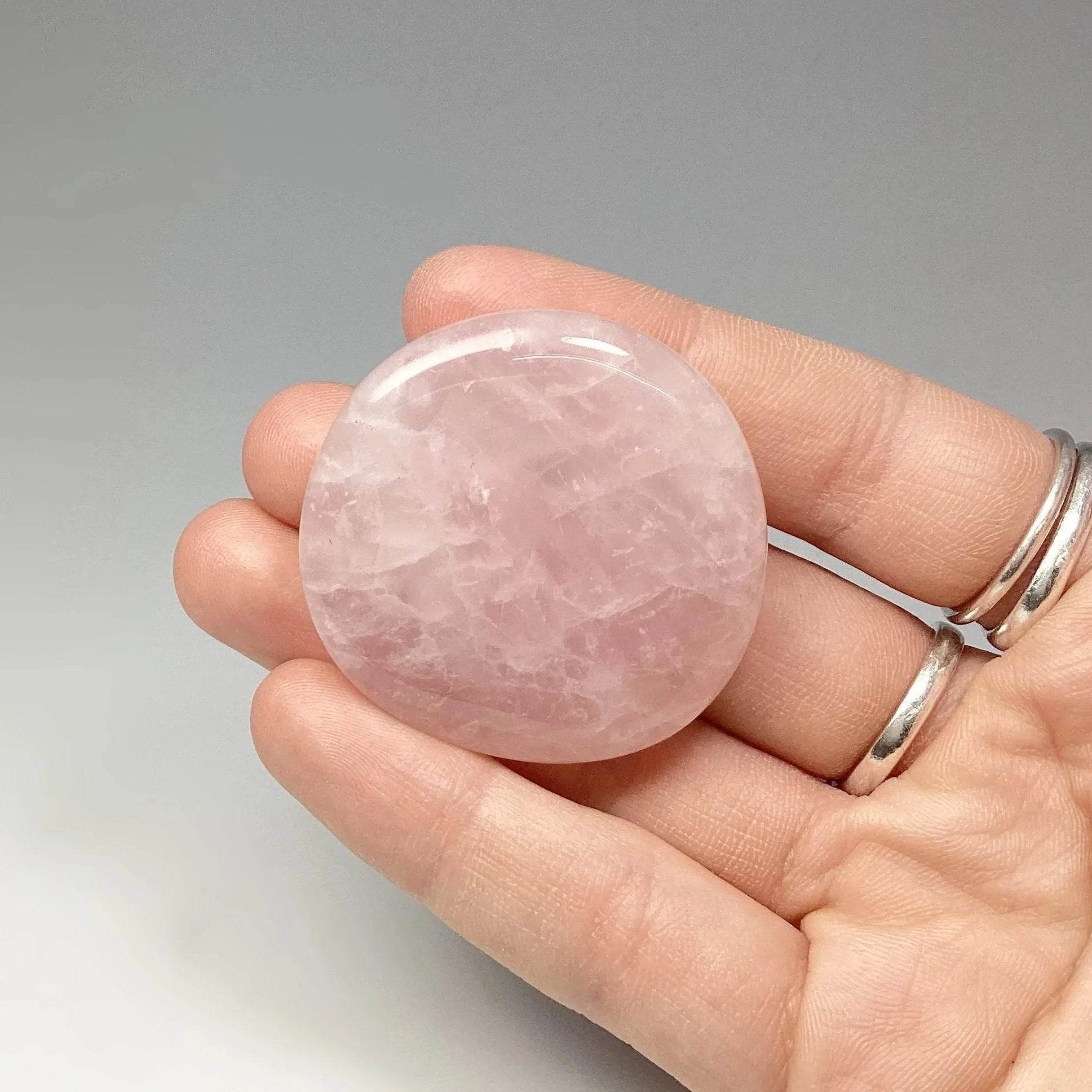 Rose Quartz Touch Stone - Rocks and Gems Canada