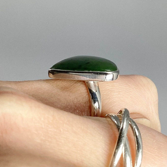 Canadian Jade Ring - Rocks and Gems Canada