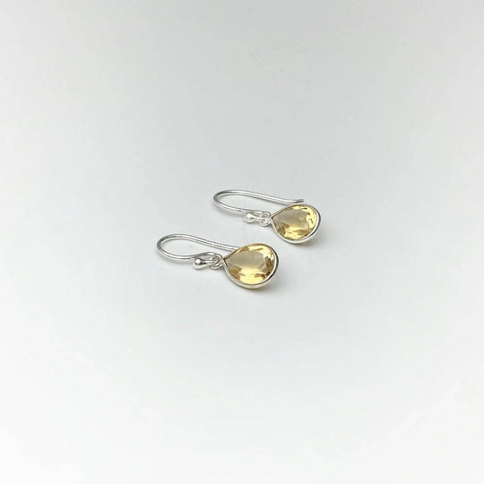 Citrine Dangle Earrings - Rocks and Gems Canada