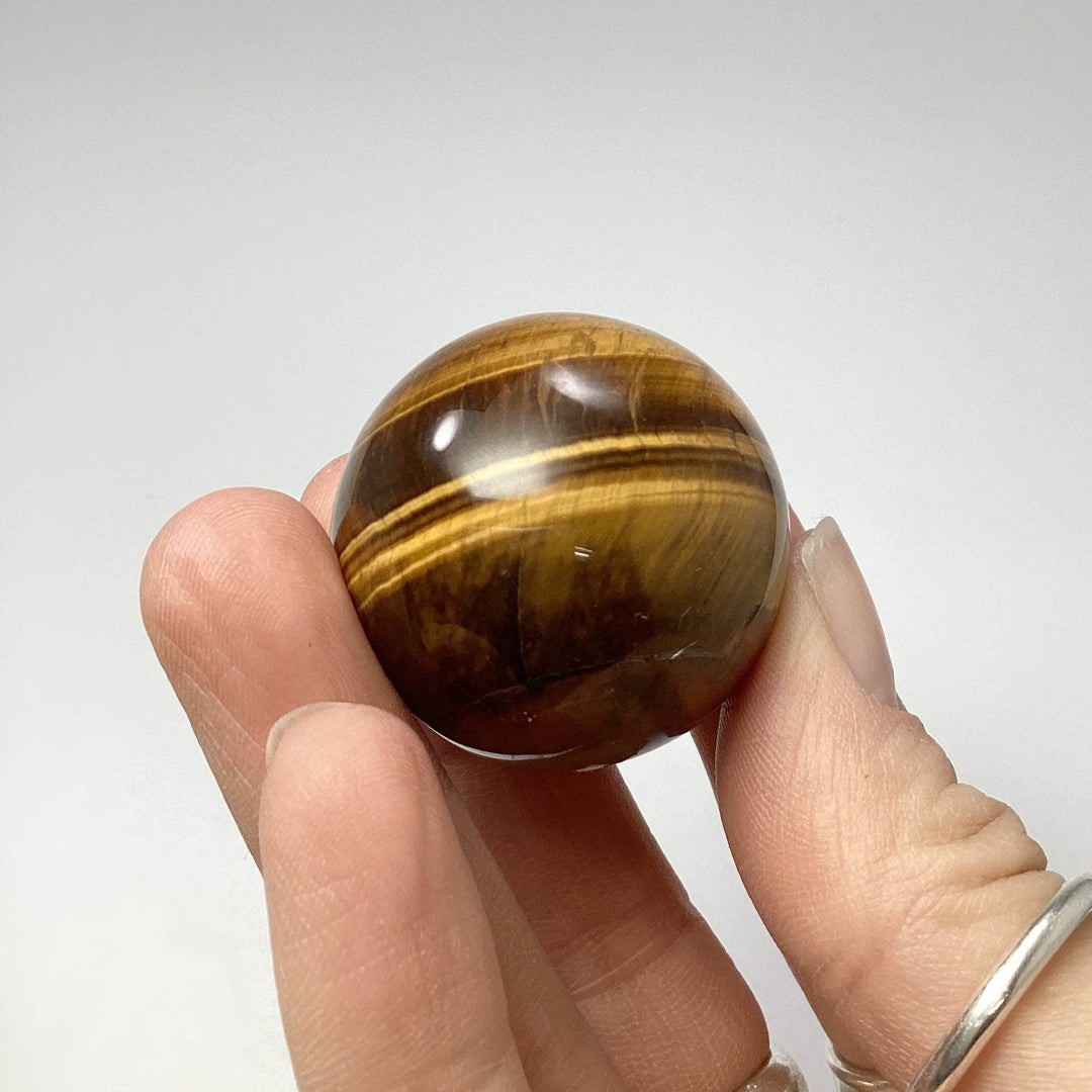 Tiger Eye Sphere - Rocks and Gems Canada