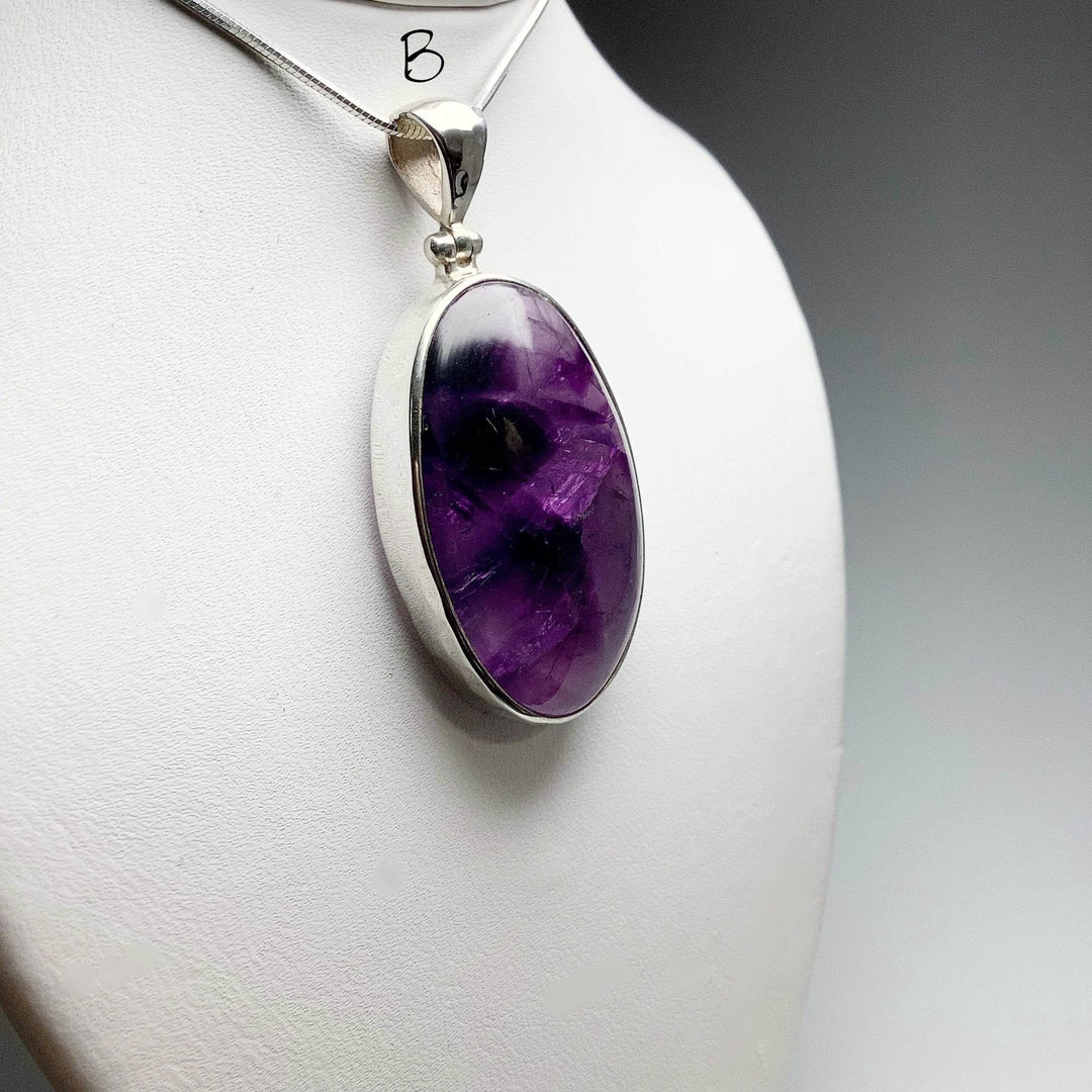 Trapiche Amethyst Pendant - Rocks and Gems Canada