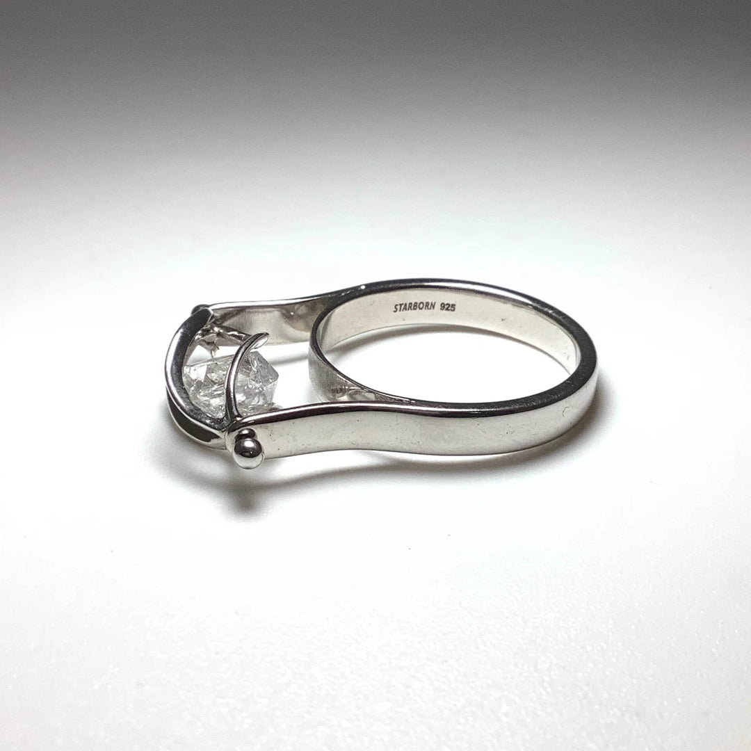 Herkimer Diamond Ring - Rocks and Gems Canada