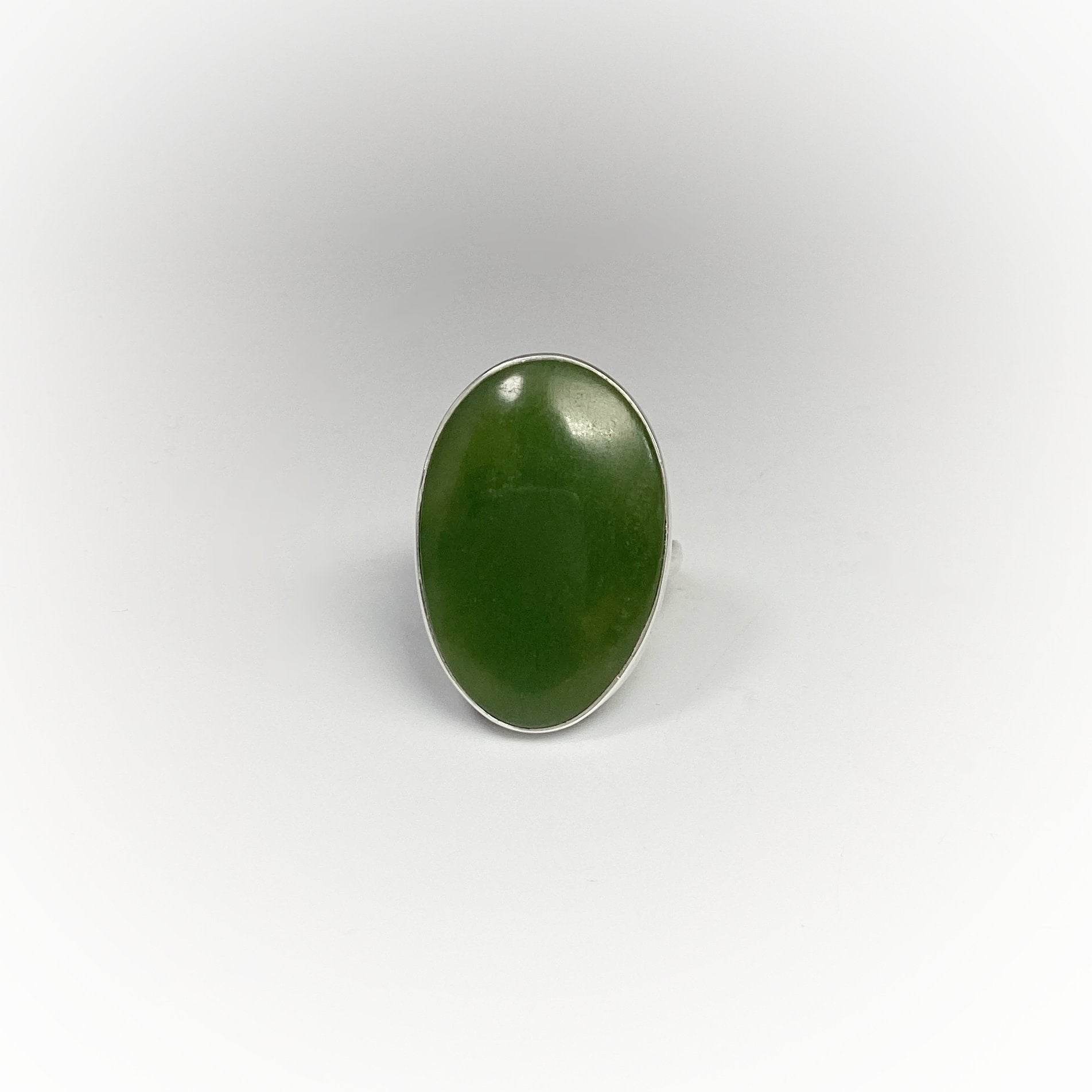Canadian Jade Ring - Rocks and Gems Canada