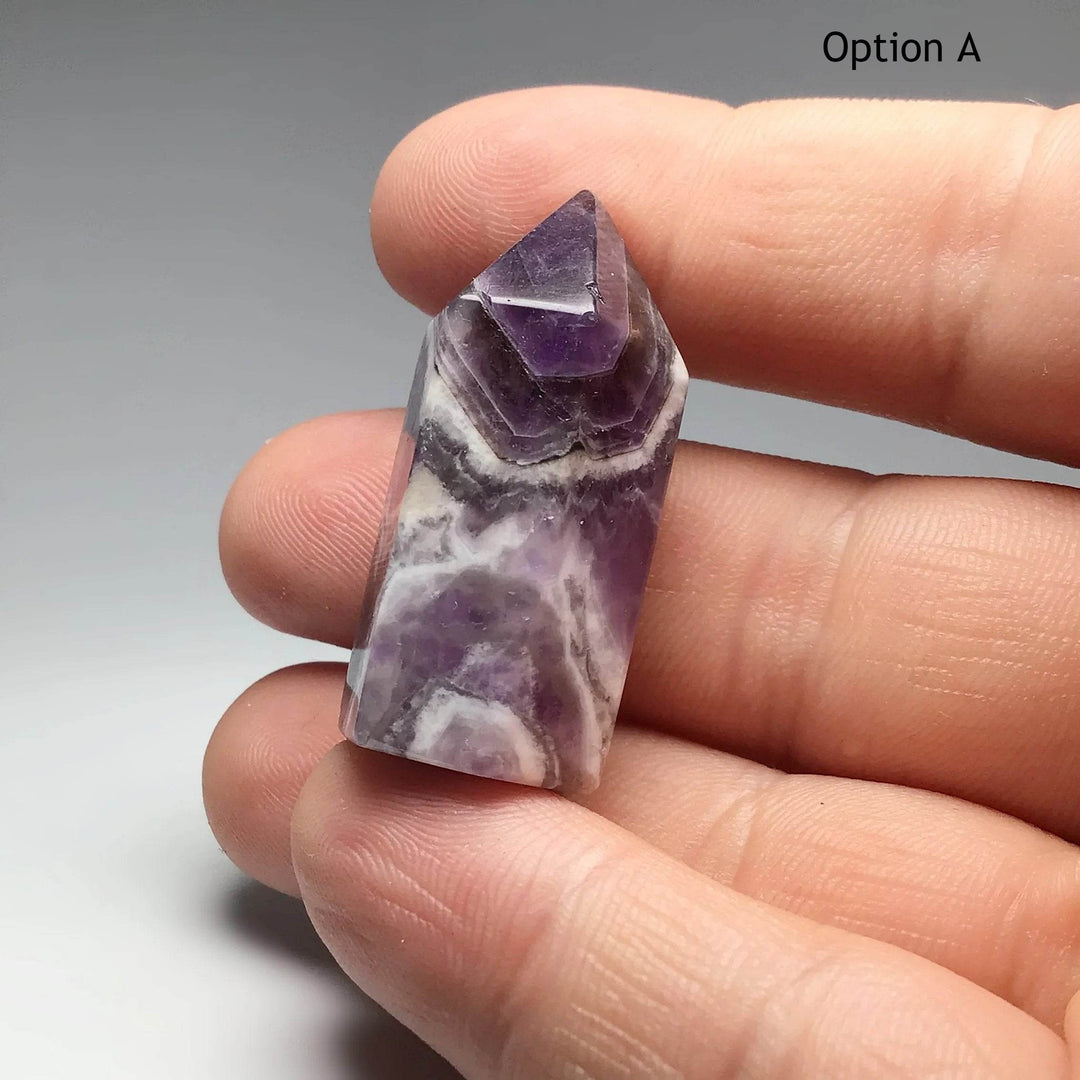 Chevron Amethyst Point - Rocks and Gems Canada