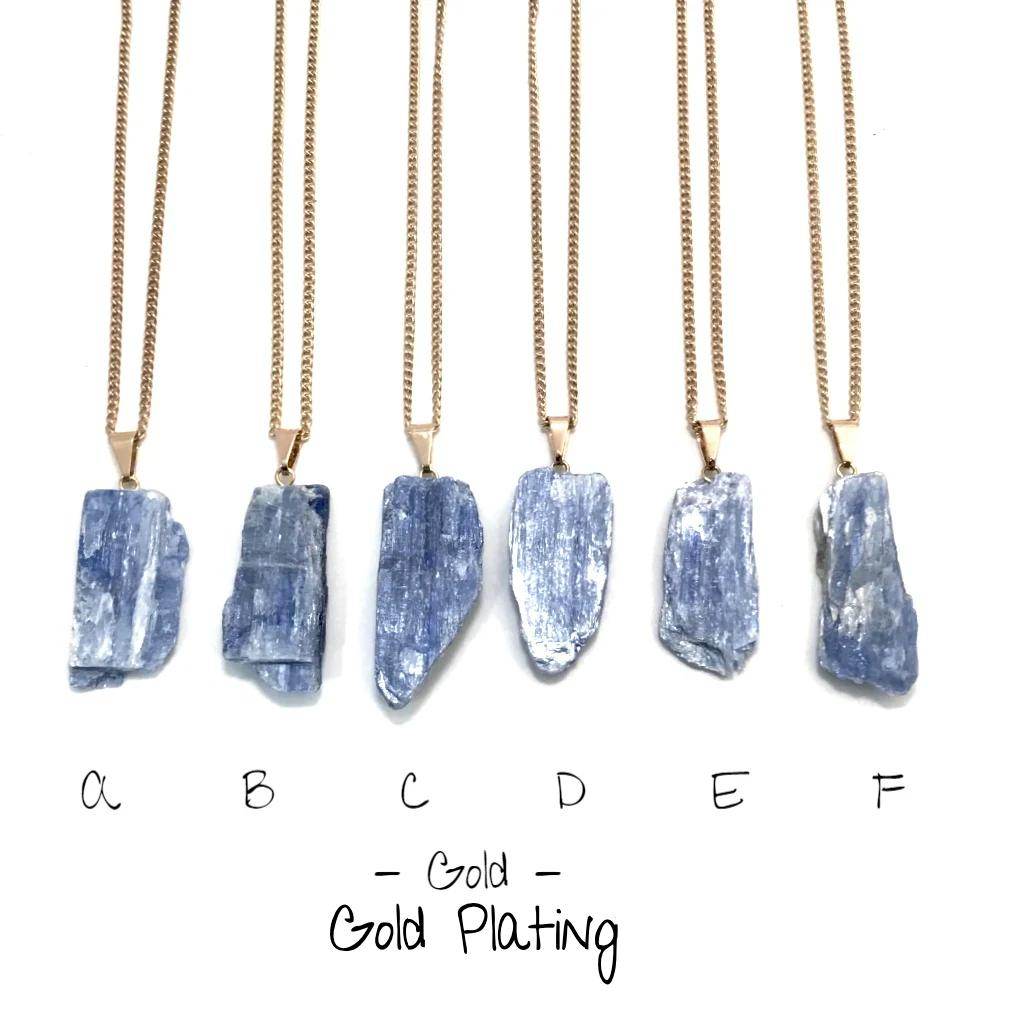 Kyanite Necklace - Rocks and Gems Canada