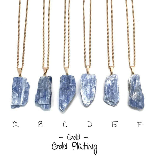 Kyanite Necklace - Rocks and Gems Canada