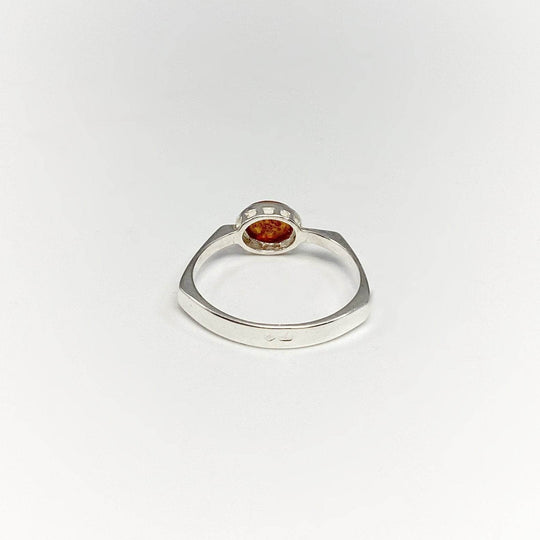 Cognac Amber Ring - Rocks and Gems Canada