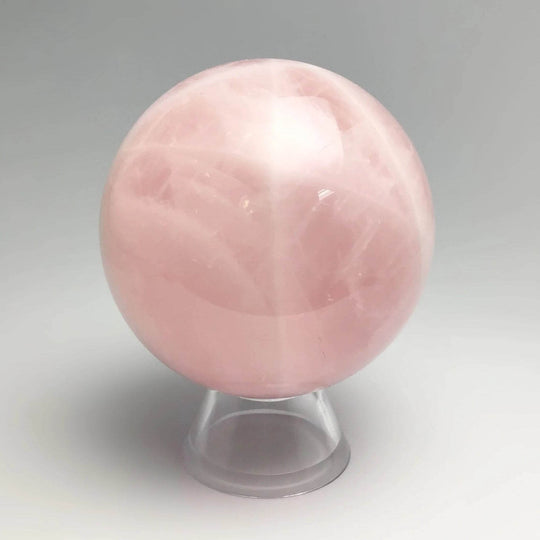 Rose Quartz Sphere - Rocks and Gems Canada