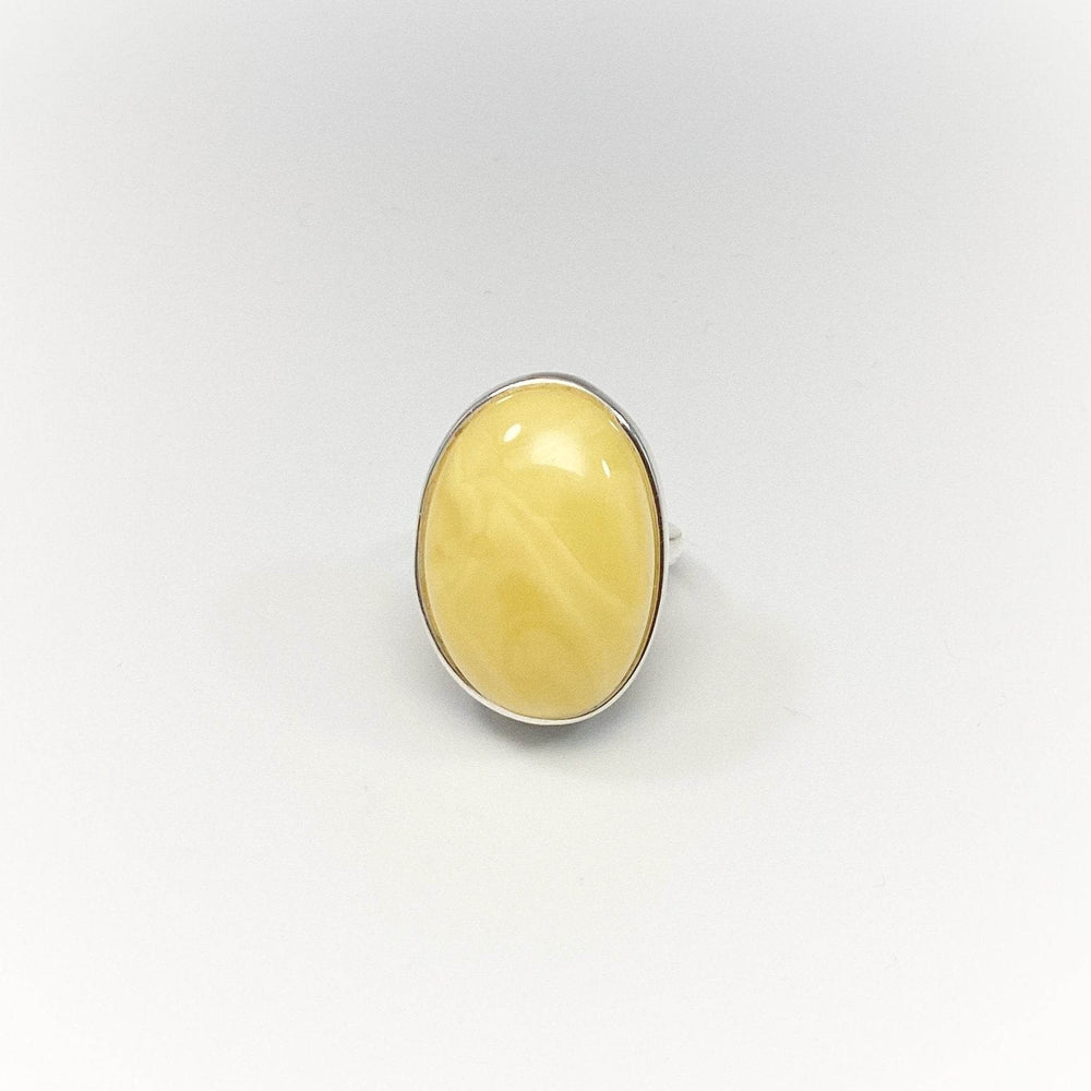 Butterscotch Amber Ring - Rocks and Gems Canada