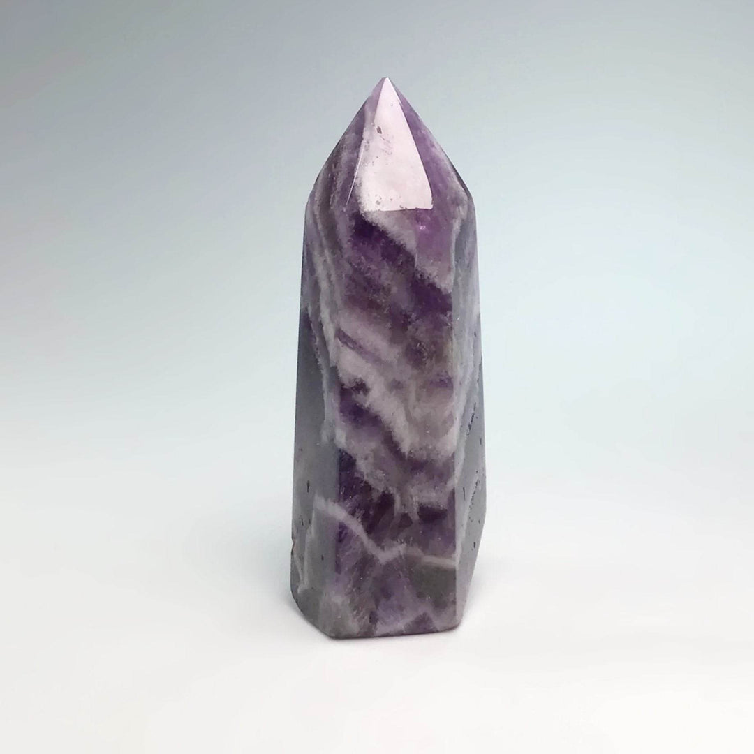 Chevron Amethyst Point - Rocks and Gems Canada