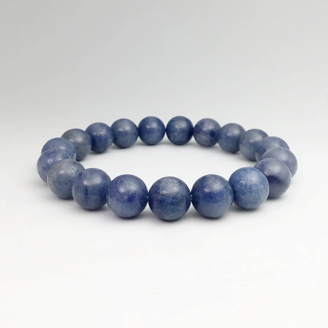 Blue Aventurine Beaded Bracelet - Rocks and Gems Canada