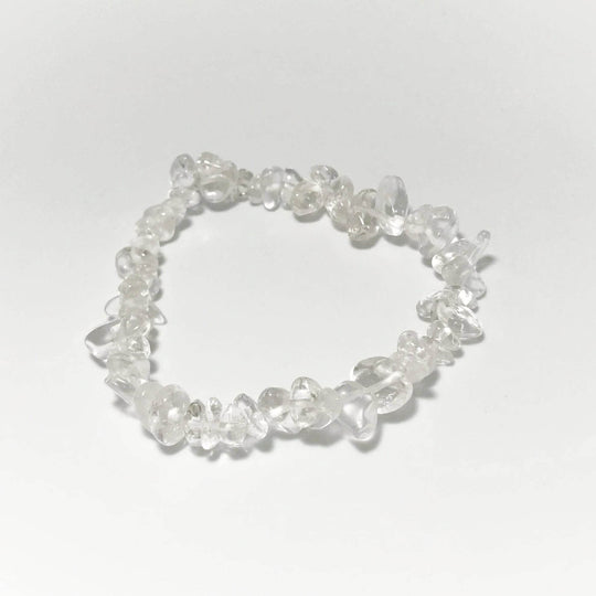 Quartz Chip Beaded Bracelet - Rocks and Gems Canada