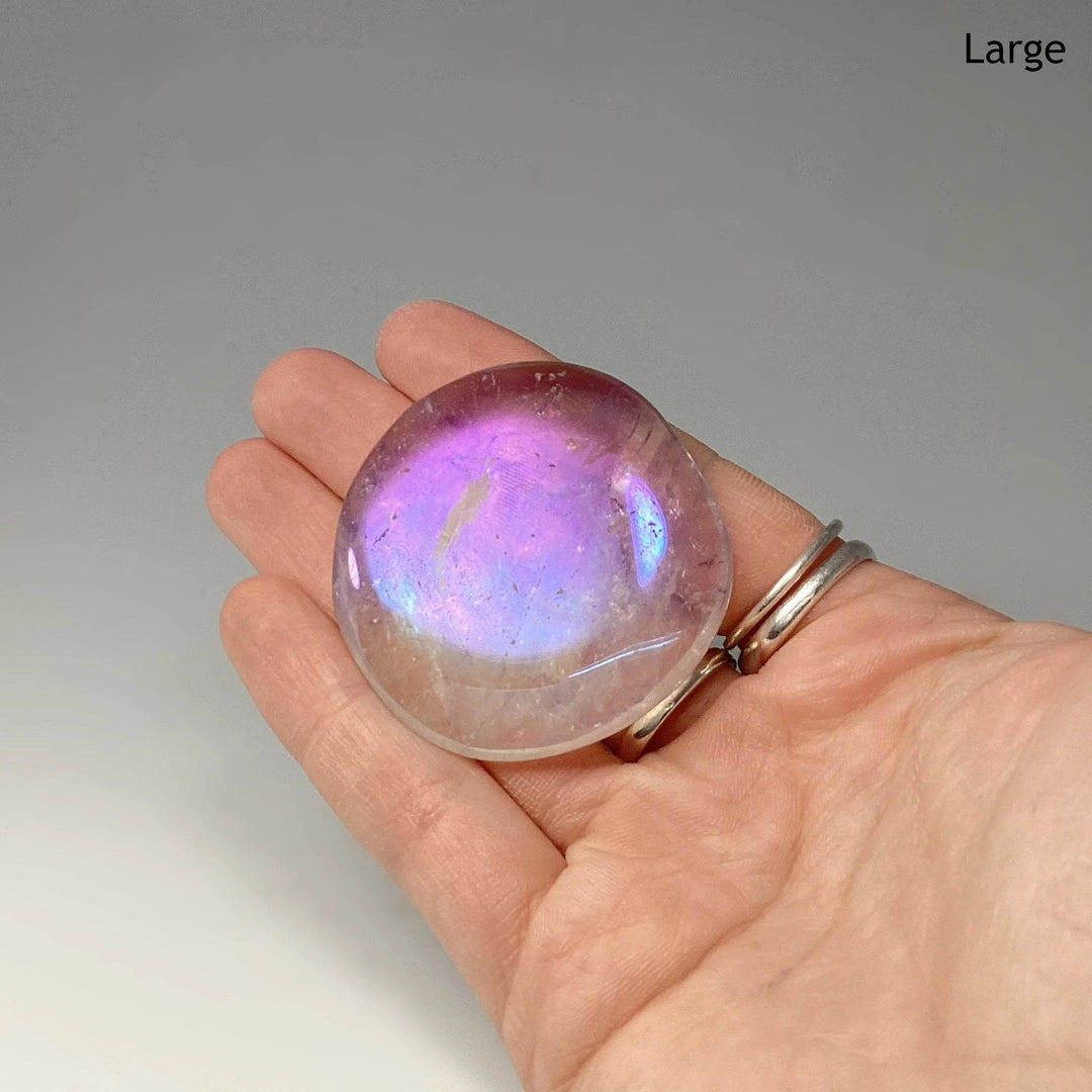 Opalescent Amethyst Touch Stone - Rocks and Gems Canada