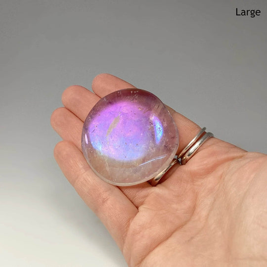 Opalescent Amethyst Touch Stone - Rocks and Gems Canada