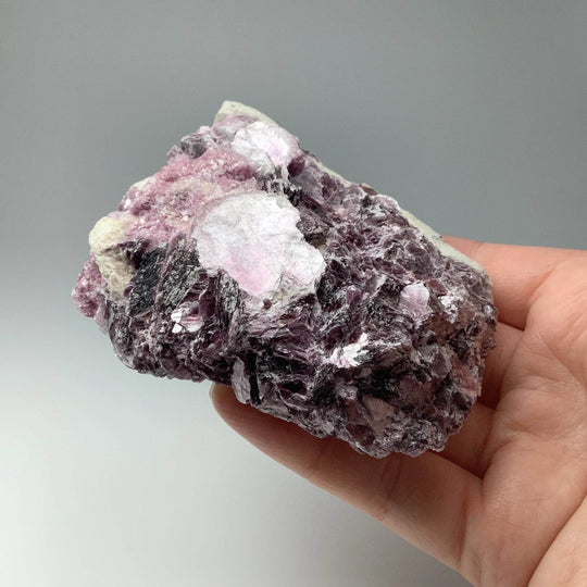 Lepidolite in Matrix - Rocks and Gems Canada