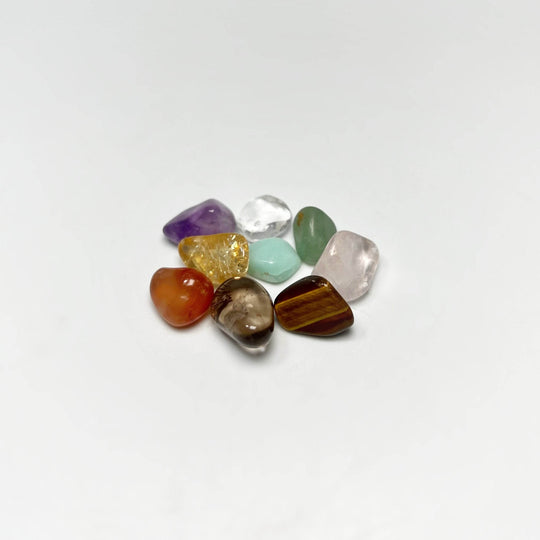 Build Your Own Chakra Healing Necklace Kit - Rocks and Gems Canada