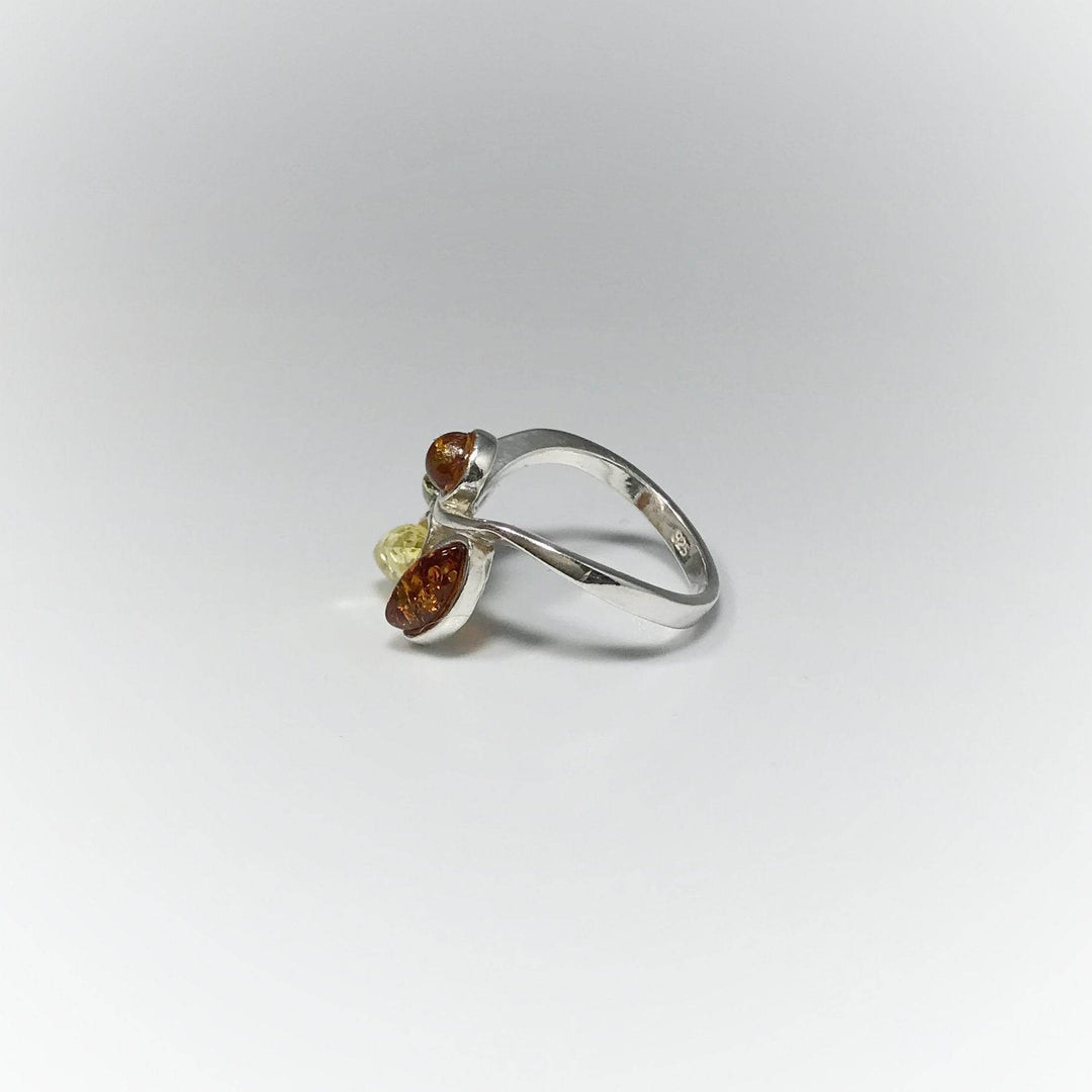 Mixed Amber Ring - Rocks and Gems Canada