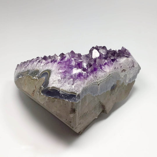 Amethyst Druze Cluster Stand Up - Rocks and Gems Canada