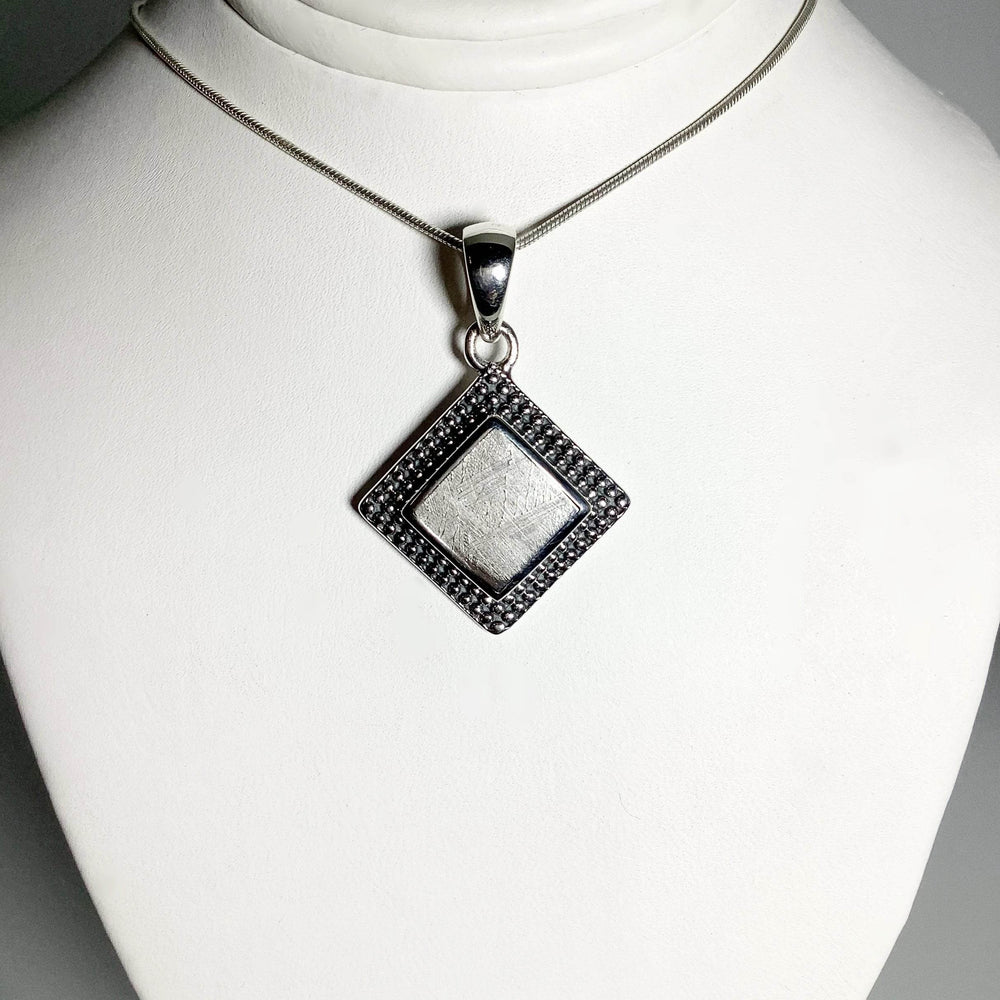 Muonionalusta Meteorite Pendant - Rocks and Gems Canada