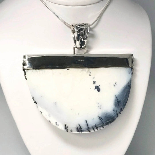 Dendritic Opal Pendant - Rocks and Gems Canada