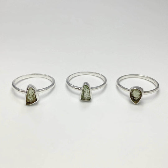 Moldavite Ring - Rocks and Gems Canada