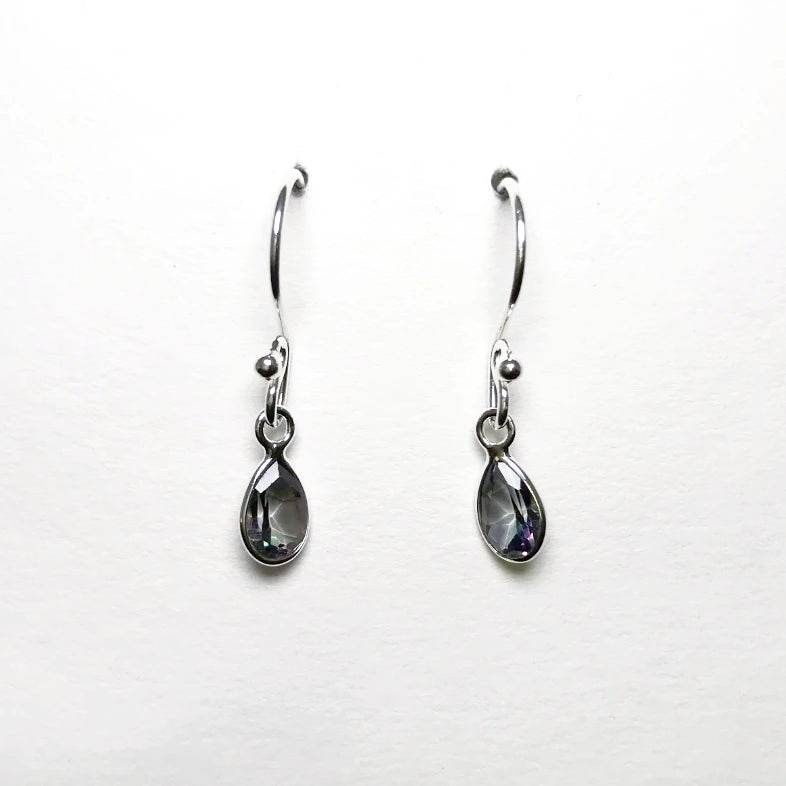 Mystic Topaz Dangle Earrings - Rocks and Gems Canada