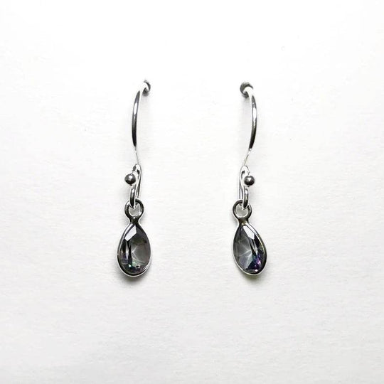 Mystic Topaz Dangle Earrings - Rocks and Gems Canada