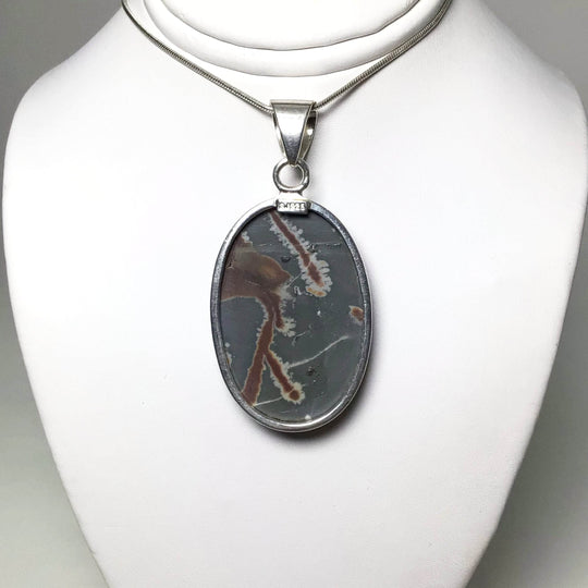 Paintbrush Jasper Pendant - Rocks and Gems Canada