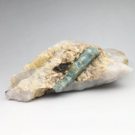 Aquamarine in Matrix - Rocks and Gems Canada