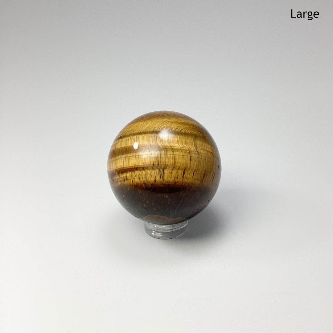 Tiger Eye Sphere - Rocks and Gems Canada