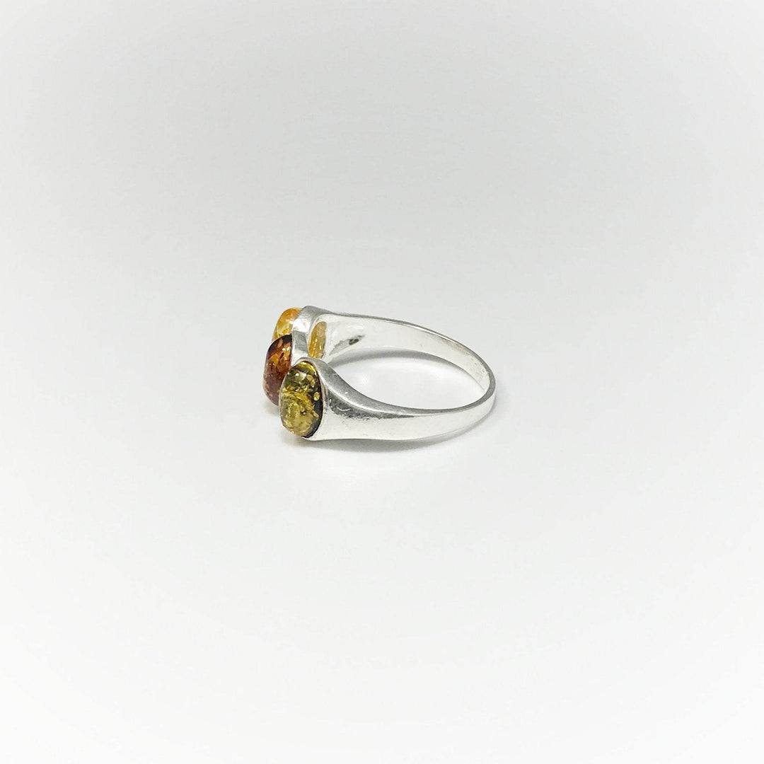 Mixed Amber Ring - Rocks and Gems Canada