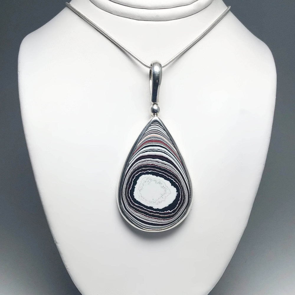 Fordite Pendant - Rocks and Gems Canada