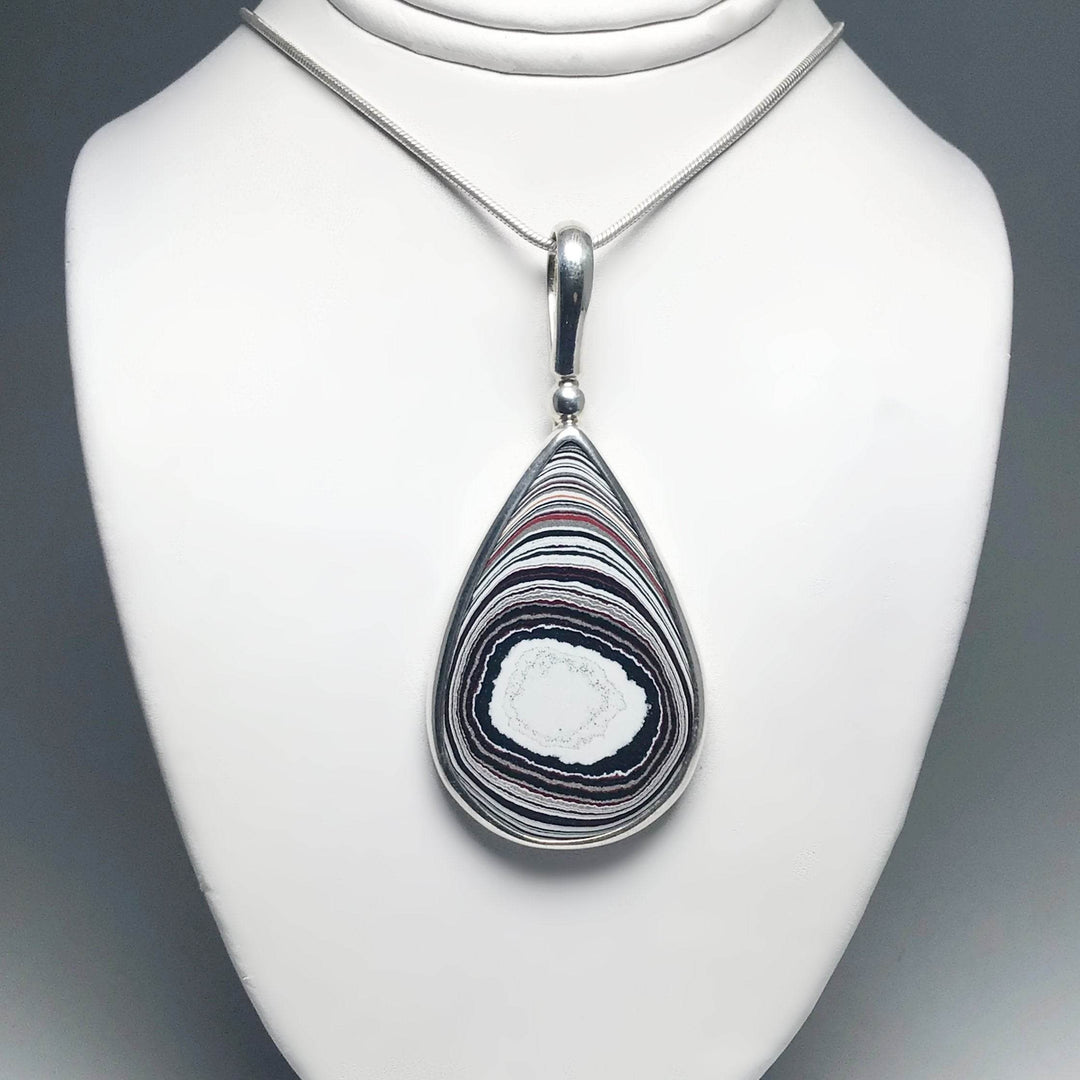 Fordite Pendant - Rocks and Gems Canada