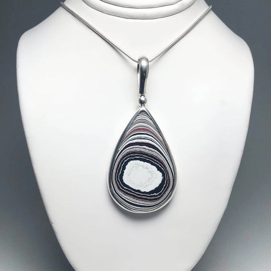 Fordite Pendant - Rocks and Gems Canada