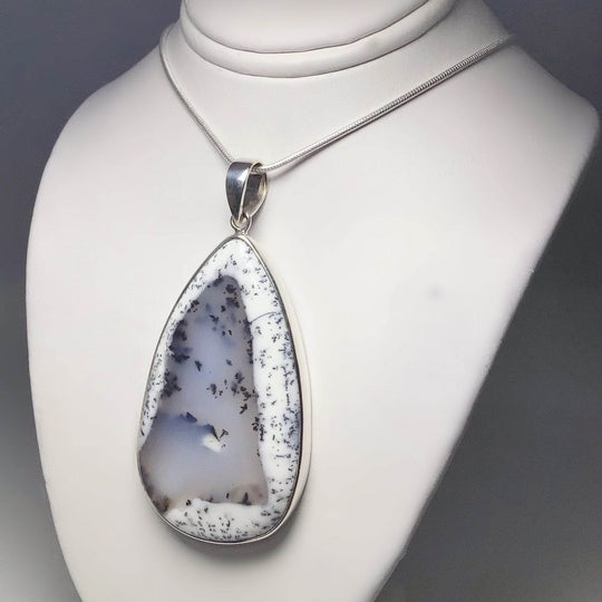 Dendritic Opal Pendant - Rocks and Gems Canada