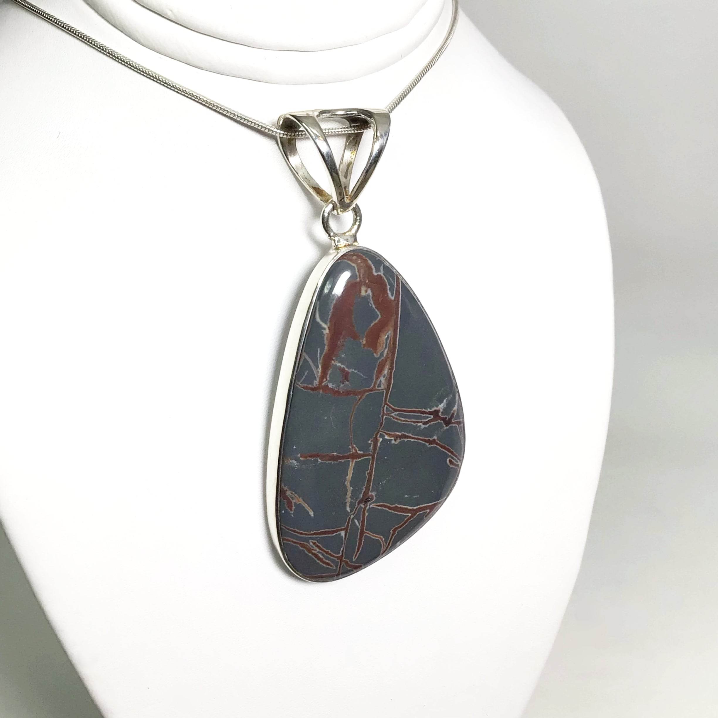 Paintbrush Jasper Pendant - Rocks and Gems Canada