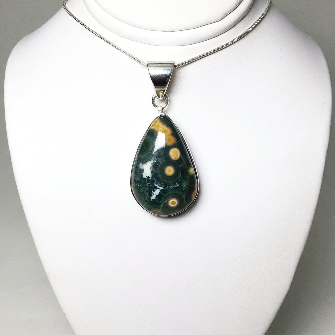 Ocean Jasper Pendant - Rocks and Gems Canada