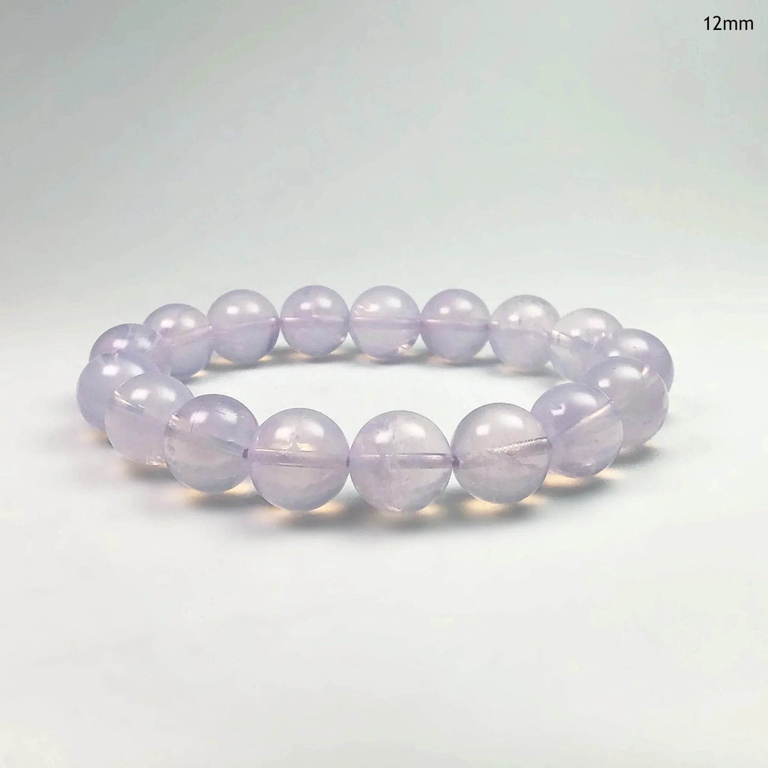 Moon Amethyst Beaded Bracelet - Rocks and Gems Canada