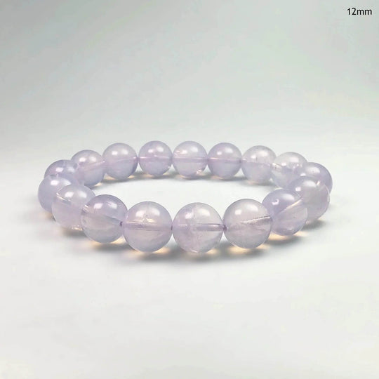 Moon Amethyst Beaded Bracelet - Rocks and Gems Canada