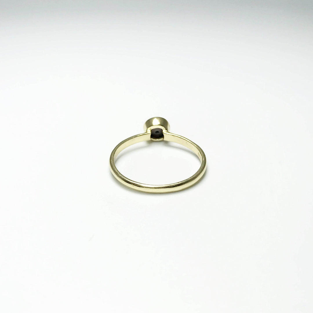 Black Peacock Pearl Ring - Rocks and Gems Canada