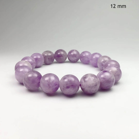 Lavender Amethyst Beaded Bracelet - Rocks and Gems Canada