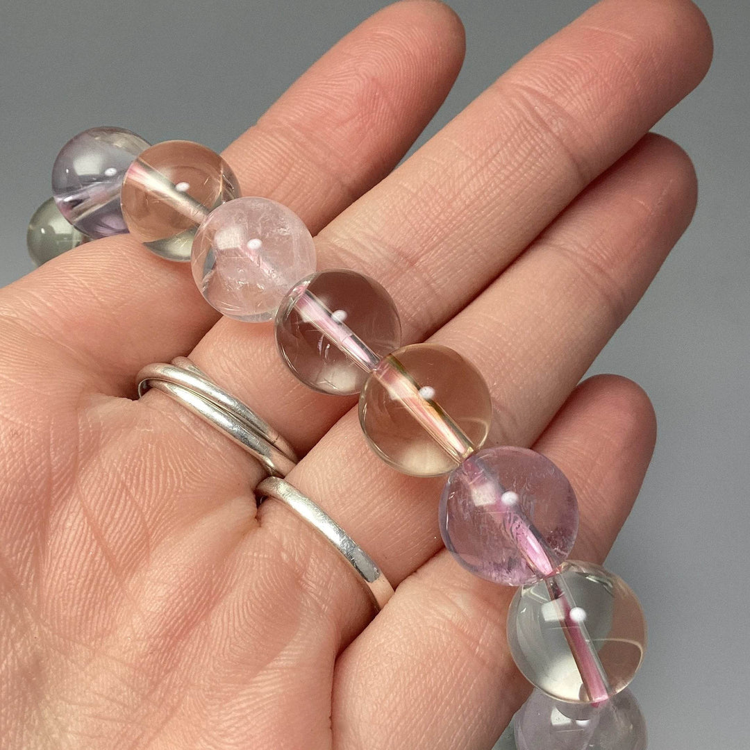 Multistone Beaded Bracelet - 12mm - Rocks and Gems Canada