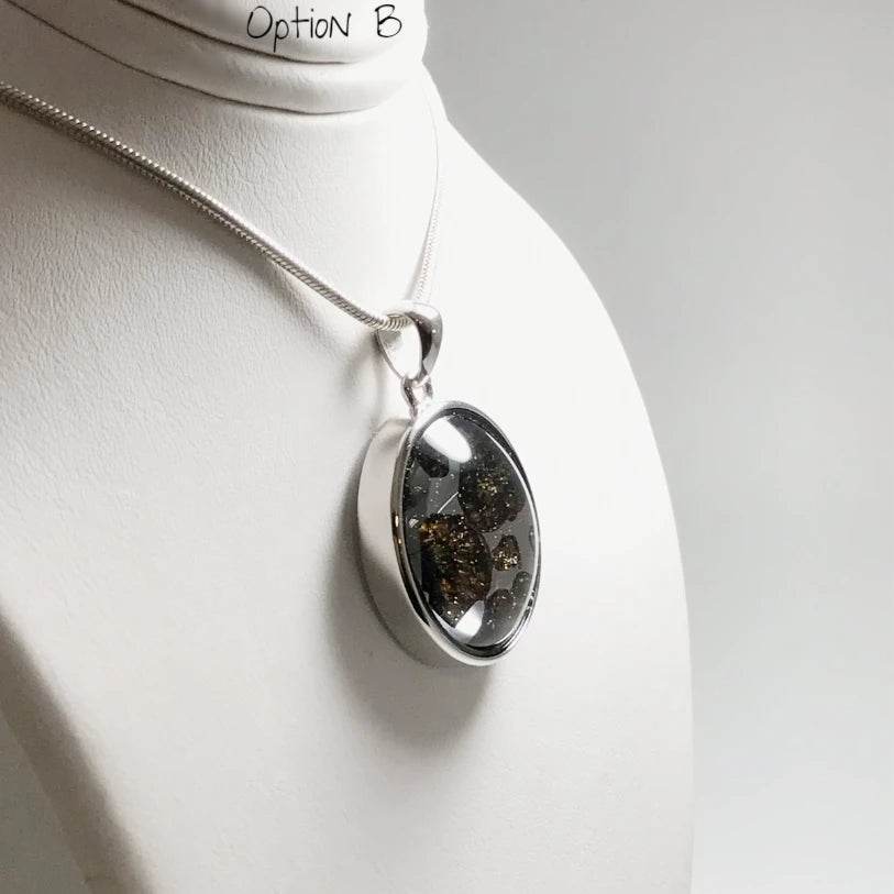 Sericho Meteorite Pendant - Rocks and Gems Canada